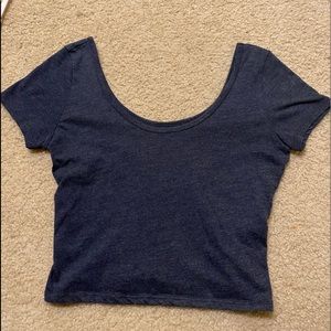 Scoop Neck Crop Top